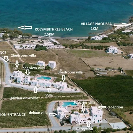 Villa Bay Naousa (Paros)